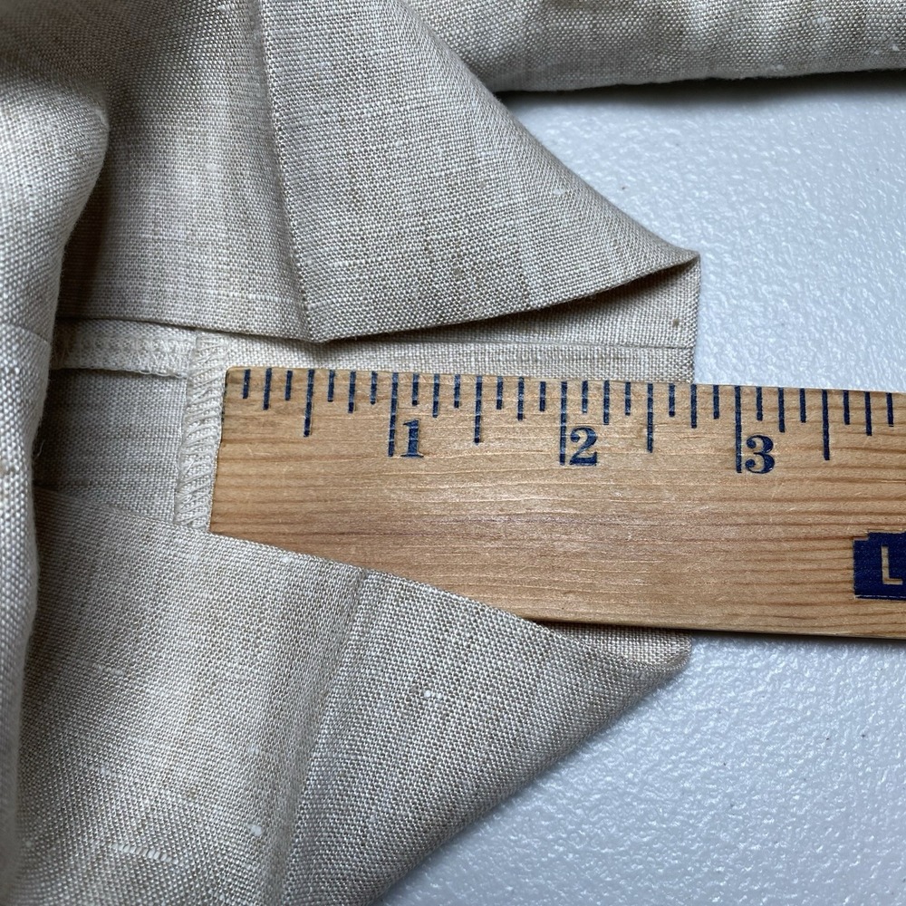Bonobos Linen Pants 29x34 Slim Guabello Legend Flat Front Ivory Beige - Picture 10 of 16
